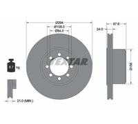 DISQUE DE FREIN VOLVO T. V70 97-/XC70 02-