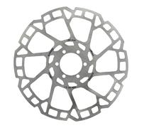 Disque de frein vtt 6 trous elvedes 180 mm argent