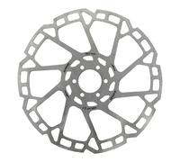 Disque de frein vtt 6 trous elvedes 203 mm argent