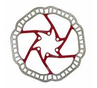 Disque de frein 6 trous compatible centre Newton Brakco Shimano Argenté