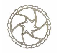 Disque de frein vtt 6 trous newton brake 180mm argent