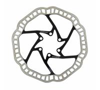 Disque de frein vtt 6 trous newton brakco compatible shimano et autres 180mm arg