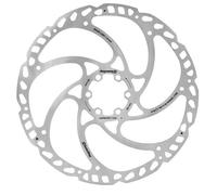 SwissStop Disque de frein Catalyst One 6 trous – 203 mm – Argenté/Noir