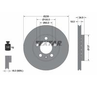 DISQUE DE FREIN VW P. POLO/FABIA