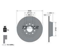 DISQUE DE FREIN VW T. GOLF5/A3/PASSAT05-/OCTAVIA 282