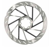 SRAM Disque de frein HS2 – 6 trous – 180 mm – 2,0 mm – Argenté – Arrondi
