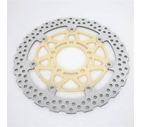 Disque de freins Disques De Frein Avant Moto Pour Kawasaki Pour ER-6F Pour ER6F 650 2006-2016 300 Mm Pièces De Rechange Pour Disques De Frein Kit disques frein moto(Or)