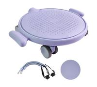 Disque de Glisse Pilates Gainage du tronc avec roulettes silencieuses | Disques de sport et d'exercice Jambes fitness force du tronc récupération maison gym studio sol yoga ballet
