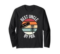 Disque de Golf Amusant Best Uncle par Frisbee Dad Toss Golfing Manche Longue