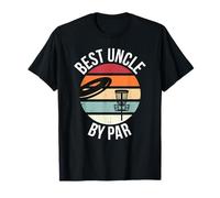 Disque de Golf Amusant Best Uncle par Frisbee Dad Toss Golfing T-Shirt