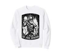 Disque de Golf Amusant Bigfoot I Play in The Woods Sweatshirt