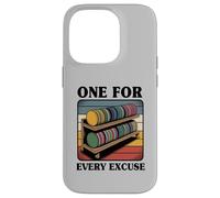 Disque de Golf Amusant One for Every Excuse Disc Golf Coque pour iPhone 14 Pro