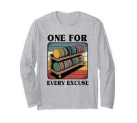 Disque de Golf Amusant One for Every Excuse Disc Golf Manche Longue