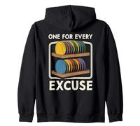 Disque de Golf Amusant One for Every Excuse Disc Golf Sweat à Capuche