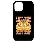 Disque de Jockey DJ Discjockey Plateau tournant années 90 Let The Beat Drop Coque pour iPhone 12/12 Pro