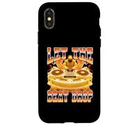 Disque de Jockey DJ Discjockey Plateau tournant années 90 Let The Beat Drop Coque pour iPhone X/XS