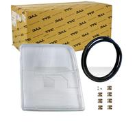 Verre de phare droite 20-12739-LA-1 TYC pour VW LT 28-35 II Autobus/Autocar