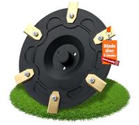 Disque de Lame pour Robot Tondeuse, CIYIN Disque Robot Tondeuse avec 6 Lames et 6 Vis, Plateau de Lame pour Robot Tondeuse Compatible avec Segway Navimow i Series - i105E, i108E and i110E