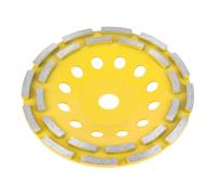 Disque de meulage à double rangée de diamant 115/125/180 mm, coupe de béton de brique pour meuleuse d'angle(180mm)