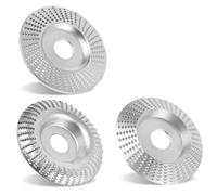 Disque De Meulage De Bois 3 Pièces Pour Meuleuse D'angle 125 Mm, Disque De Râpe Pour Coupe-Bois, Disques De Meulage Pour Meuleuse D'angle