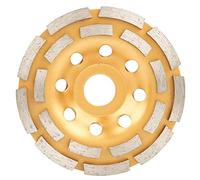 Disque de Meulage Disque Diamant à Meuler Béton à Double Rangée Brique Coupé pour Meuleuse d'angle, 115mm, Diamants