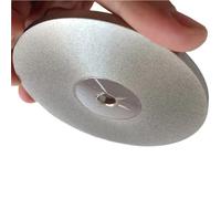 Disque de meulage diamanté double face 100 mm, 4 pouces x 10, for lapidaire, céramique, gemstalloy, polissage rotatif/120(80)