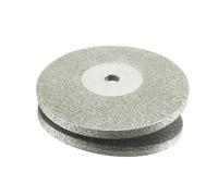 Disque de meulage diamanté double face 100 mm for pierres précieuses, céramique et alliages - Outil abrasif 4 pouces, 1 pièce(800Grit)