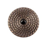 Disque de meulage diamanté fritté à liant métallique de 100 mm (4 pouces) for granit et béton avec adaptateur. Meule abrasive.(5 8-11 USA Thread,Grit 50)