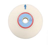 disque de meulage, Disque abrasif en corindon blanc de 150 mm, disque plat diamanté, adaptateur for, 80#(100#)