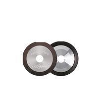 Disque de meulage en diamant 125mm/150mm, affûtage de la roue en diamant for outil de fraisage en acier au tungstène, métal en carbure 1 pièce(150Grit,Black150x32x10x8mm)