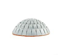 Disque de meulage flexible en forme de bol de 5,1 cm - Utilisation humide et sèche - Pour surfaces en pierre et béton - Filetage M10 - Pour meuleuses d'angle (grain 200)