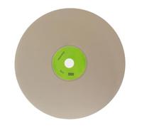 Disque de meulage plat enduit, roue abrasive 8" 200 mm | Grain 60-3000 for les travaux de meulage et de rodage de la pierre, des pierres précieuses, du verre(3000 Very Fine)