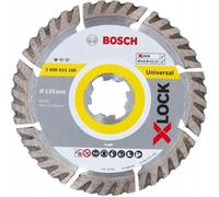 Bosch X-LOCK Lot de 2 disques à tronçonner standard pour universel 125 x 22,23 x 1,6 x 10 mm
