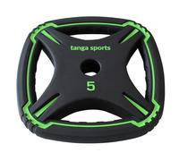 Tanga Sports Disque de musculation BodyTraining Noir TU Unisexe