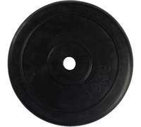 VirtuFit Disque de musculation en caoutchouc noir 2,5 kg