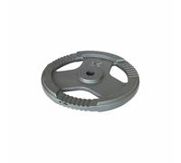 Softee Iron Plate 15 kg Argenté