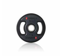 Hammer Disque de musculation PU 5 kg Noir Unisexe