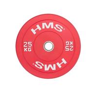 Disque de musculation HMS CBR25 Rouge TU