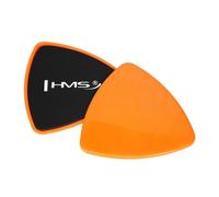 Disque de musculation HMS DPS01 Slide Orange 19x19x0,7 cm