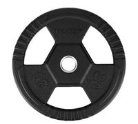 HMS Disque de musculation TOH20 Taille olympique 20 kg Noir