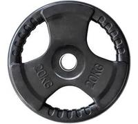 HMS Disque de musculation TOK20 Noir 51×398×50 mm Unisexe