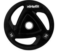 VirtuFit Disque olympique en caoutchouc 5 kg Noir