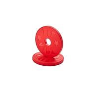 Disque de musculation poids olympiques enfant Fit & Rack Bumpers (x2) Rouge TU