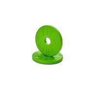 Disque de musculation poids olympiques enfant Fit & Rack Bumpers (x2) Vert TU