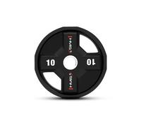 Disque de musculation polyuréthane olympique HMS TPC10 Noir 10 kg