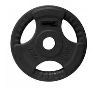 Disque en caoutchouc Softee 5 kg noir