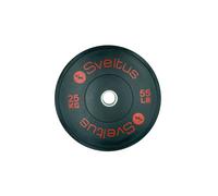 Sveltus Disque de musculation Eco Noir 25 kg Unisexe