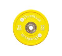 Disque de musculation Sveltus Olympique Compétition Jaune 15 kg Unisex