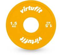 Disque de musculation VirtuFit Jaune 1,5 kg
