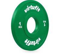Disque de musculation VirtuFit Vert 1 kg